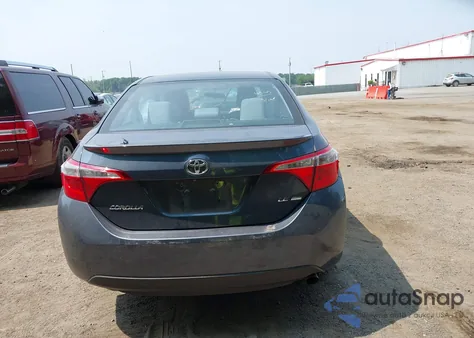 2015 Toyota Corolla Le Eco из США, поврежденный, VIN 2T1BPRHE8FC458263